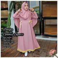Gamis syari balqis | baju muslim anak perempuan