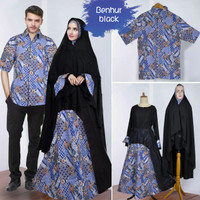 FASHION : couple gamis syari khadijah benhur baju pasangan sarimbit