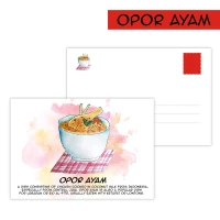 Kartu Pos / Postcard Opor Ayam