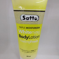 SATTO HAND & BODY WHITENING FEELING FRESH LOTION 200ML