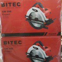 Bitec Mesin Gergaji Kayu 7 Circular Saw Red Series CM 508 C B40 Me610