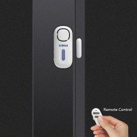 Alarm Pintu dan Jendela dengan Remote, Desain Elegant