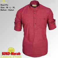 KOKO Terbaru - Baju Pria Slimfit Casual Santai Lebaran