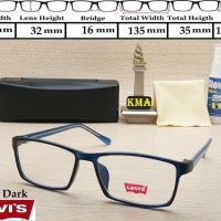 kacamata LEVIS frame kacamata levis kacamata minus frame kotak levis