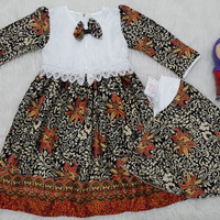 Baju Gamis Anak2 Baju Muslim Anak Perempuan Baju Batik Semi Rompi