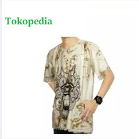 Kaos Bali Batik, Kaos Santai, Baju Tidur, Atasan Pria (KPT001)