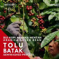Jual KOPI ARABIKA TOLU BATAK (LINTONG) WASHED - BIJI MENTAH (GREEN BEAN) Murah
