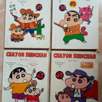 Komik crayon shinchan. Paket 4 buku. Vol. 37.39.42.49.