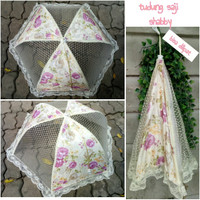 tudung saji shabby Bulat