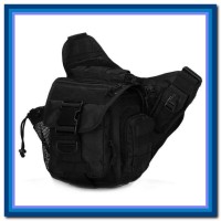 TS192 - Tas Pinggang Army Adventure Pria Hitam