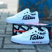 SEPATU VANS PATTA PUTIH SNEAKER PRIA CASUAL