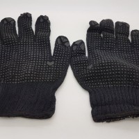 Sarung Tangan HITAM Bintik untuk keperluan industri TEBAL