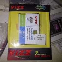Baterai Battery dobel power vizz LG bl 53yh G3 g3 stylus 4200mah LON