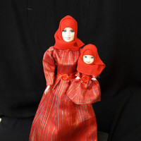 Boneka barbie couple muslimah