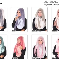 Jual Dyera | Polos Gradasi | Ombre Viscose | Hijab/Jilbab/Pashmina/Kerudung Murah