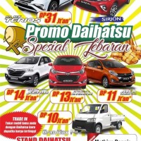 Promo mobil daihatsu murah | cash dan kredit terios sigra ayla sirion