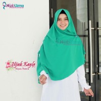 Hijab murah jilbab hijab wolfis kerudung instan Hijau Tosca