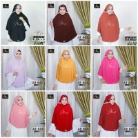 Jual Hijab Arrafi AR 45 Jumbo Jilbab Instan Serut Tali Belakang Murah