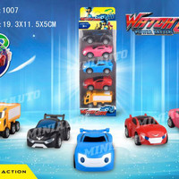 WATCH CAR 1007 Pullback ISI 5 Mainan