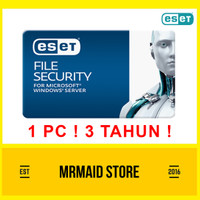 Antivirus ESET File Security - Windows Server 1 PC 3 Tahun