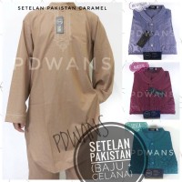 Jual Baju Koko SETELAN PAKISTAN DEWASA Muslim Celana & Baju Gamis WARNA Murah