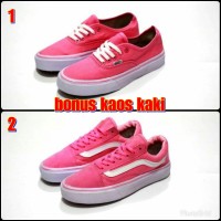 SEPATU WANITA VANS PINK TERBARU