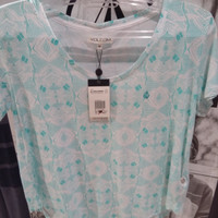 Kaos VOLCom Girls Baju wanita Blue Volcom XS M