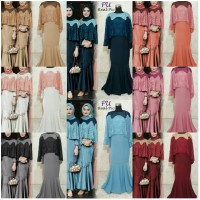 Jual Gamis Kebaya Pesta Latifa Baloteli Ori Baju Pesta Gamis Brukat Gliter Murah