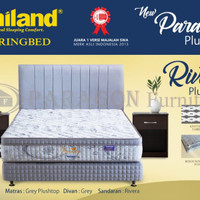 Kasur Paradise Plush Top 180x200x30 cm - Uniland Spring Bed