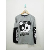 Kaos Longsleeve Yin Yang Lengan Panjang Pria 3 Second 3Second Three