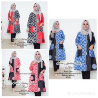 Jual tunik-tunik murah-atasan batik wanita-baju kantor Murah