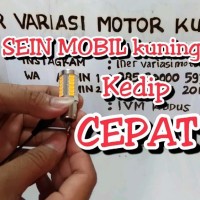 EXCLUSIVE lampu sein mobil 33 LED Kuning kedip cepat ivm iner variasi