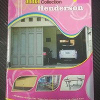Buku katalog pintu lipat Handerson ranjang besi kursi besi dan mainan