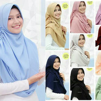 Jilbab Pashmina Instan Sherina Modern Termurah Terbaru