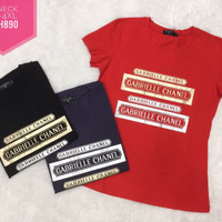 Baju atasan kaos wanita import ukuran besar/jumbo
