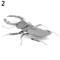 Hadiah Mainan Anak Rakitan Kreatif Puzzle Edukasi Model Nano Stainless