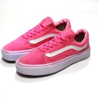sepatu casual wanita vans old skool pink DT
