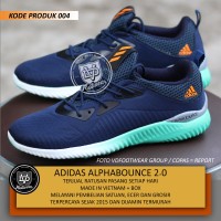 Jual TERBARU 2018! ADIDAS ALPHABOUNCE 1M SNEAKERS PRIA SEPATU KETS Murah