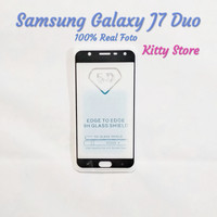 Full Screen 5D Tempered Glass For Samsung Galaxy J7 Duo New List Warna