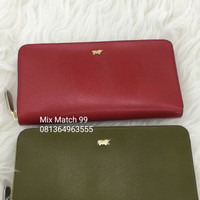 Dompet braun buffel original ophelia full ritsliting