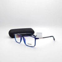 Kacamata Frame Hugo Boss + Anti UV + Lensa Normal + Kualtas Premium