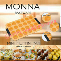 Jual Mini Muffin Pan 24 Cups Monna Murah