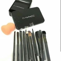 BRUSH MAKE UP MAC KUAS SET ISI 12 PC ORI / Brush Alat Makeup ORIGINAL