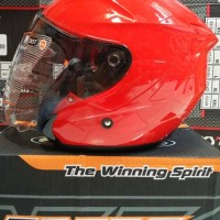 Helm INK Dynamic MERAH / Fire Red size L