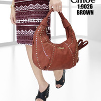 TAS HOBO MERK CHLOE 9026#8 KUALITAS : SEMPREM BAHAN : KULIT UKURAN :
