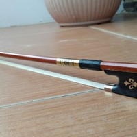 Bow Biola Violin 4/4 Brazilwood Superior Quality Gold Nickel Fitted