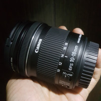 Jual LENSA CANON EF-S 10-18mm LENGKAP BOX + FILTER HAIDA 67mm Murah