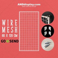 WIRE MESS 60*120 + H5 WALL KAWAT RAM DISPLAY MINIMARKET AKSESORIS