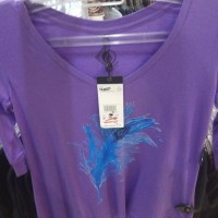 Baju wanita purpel merek Volcom Original