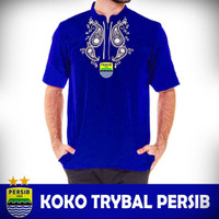 Baju koko trybal / tribal bola Persib Bandung